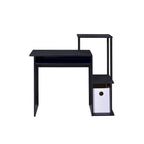 37   Bureau d'ordinateur noir