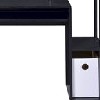 37   Bureau d'ordinateur noir