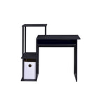 37   Bureau d'ordinateur noir