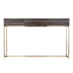 SEI Furniture Akela Table console transitionnelle en bois avec rangement