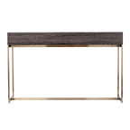 SEI Furniture Akela Table console transitionnelle en bois avec rangement
