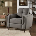 Dorelle 39   Wide Microfiber Armchair by iNSPIRE Q Modern
