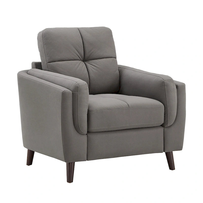 Fauteuil large en microfibre Dorelle 39 par iNSPIRE Q Modern