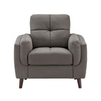 Fauteuil large en microfibre Dorelle 39 par iNSPIRE Q Modern
