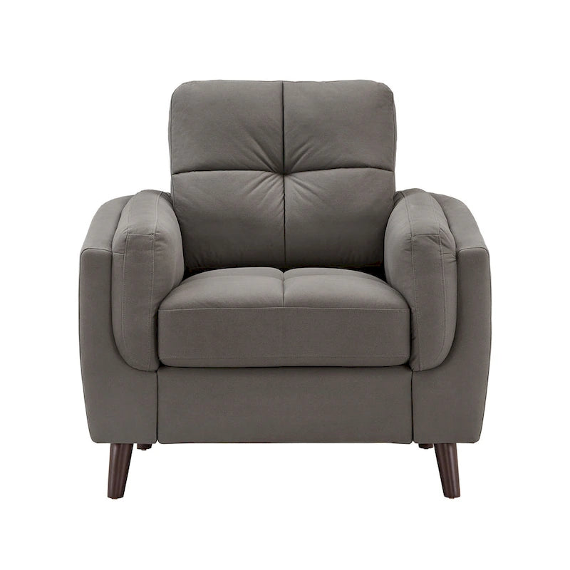 Fauteuil large en microfibre Dorelle 39 par iNSPIRE Q Modern