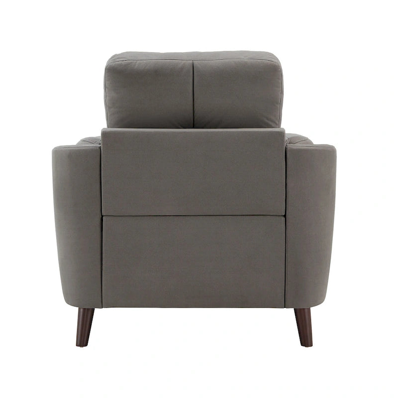 Fauteuil large en microfibre Dorelle 39 par iNSPIRE Q Modern