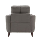 Fauteuil large en microfibre Dorelle 39 par iNSPIRE Q Modern