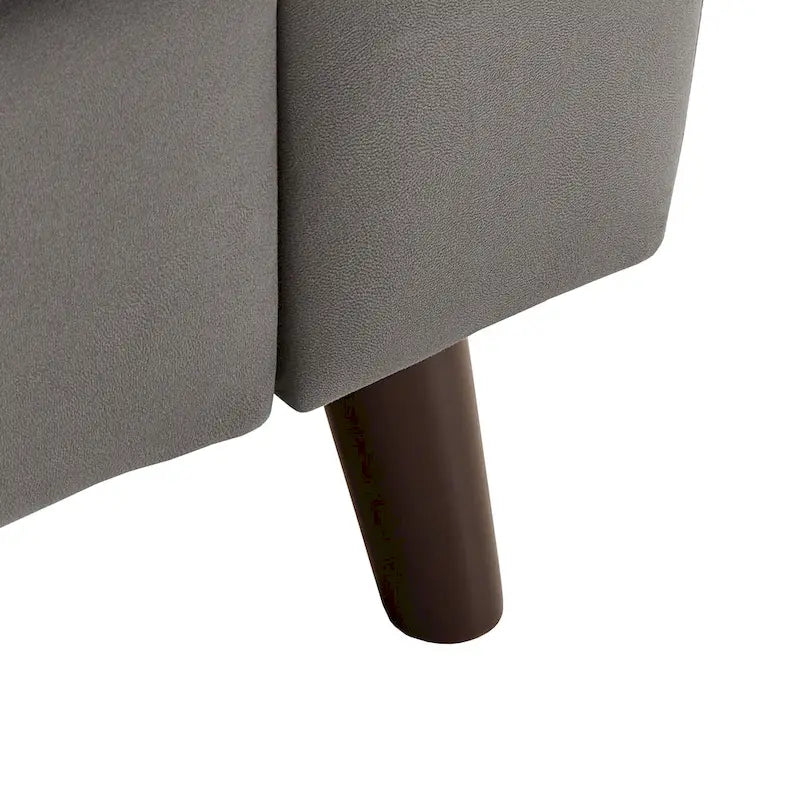 Fauteuil large en microfibre Dorelle 39 par iNSPIRE Q Modern