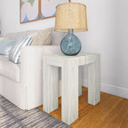 Table d'appoint rectangulaire moderne Plank and Beam - 25