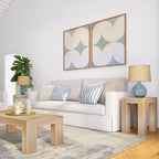 Table d'appoint rectangulaire moderne Plank and Beam - 25