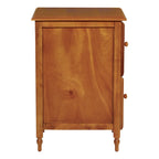 Classeur Knob Hill avec finition merisier antique
