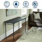 COSCO Table pliante en vinyle 20 x 48 po