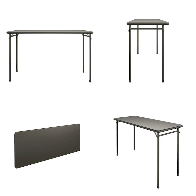 COSCO Table pliante en vinyle 20 x 48 po
