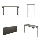 COSCO Table pliante en vinyle 20 x 48 po