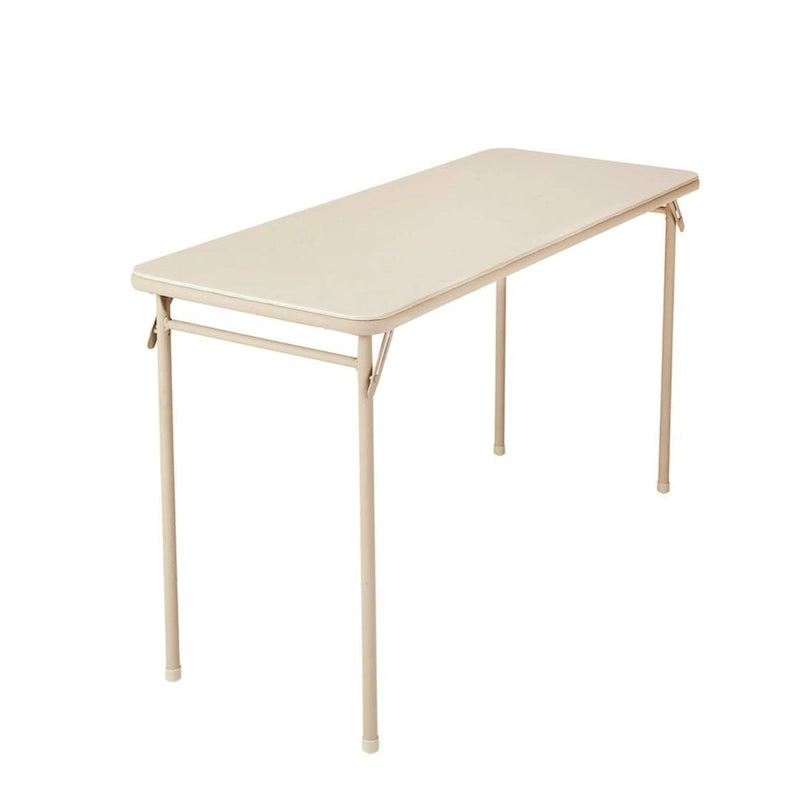 COSCO Table pliante en vinyle 20 x 48 po