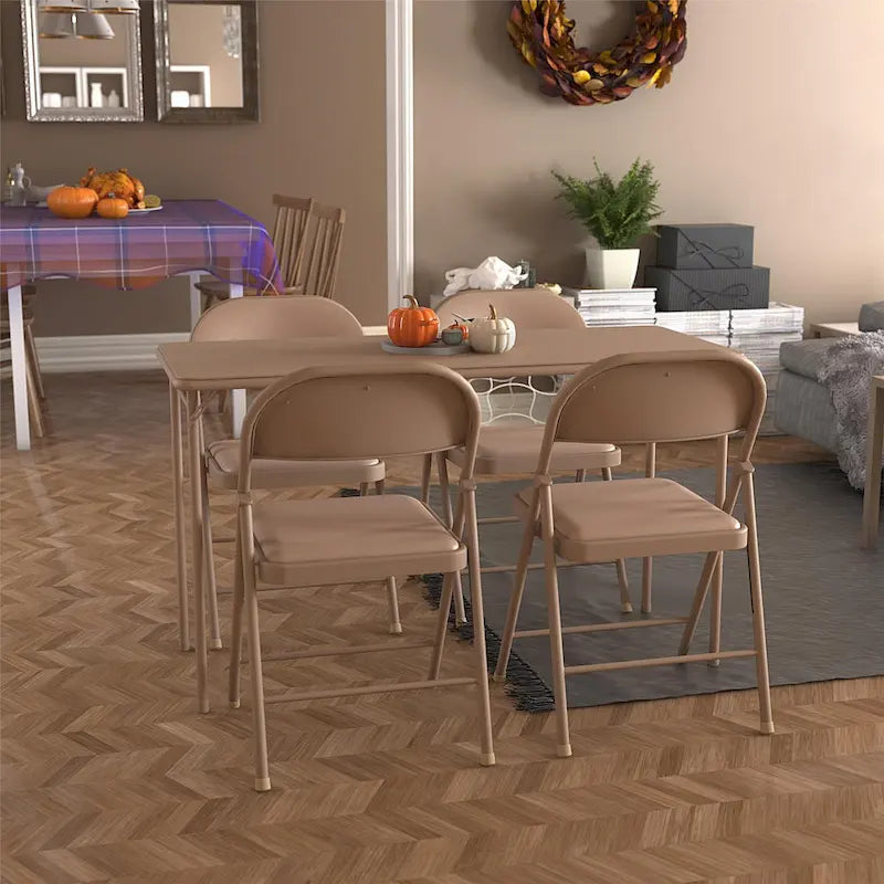 COSCO Table pliante en vinyle 20 x 48 po
