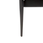 Chaise de safari en cuir Zenica SAFAVIEH Couture - 24,5 L x 30 P x 30 H - 25 L x 30 P x 30 H