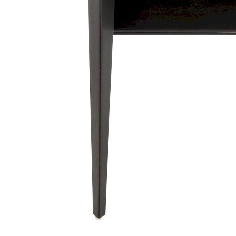 Chaise de safari en cuir Zenica SAFAVIEH Couture - 24,5 L x 30 P x 30 H - 25 L x 30 P x 30 H