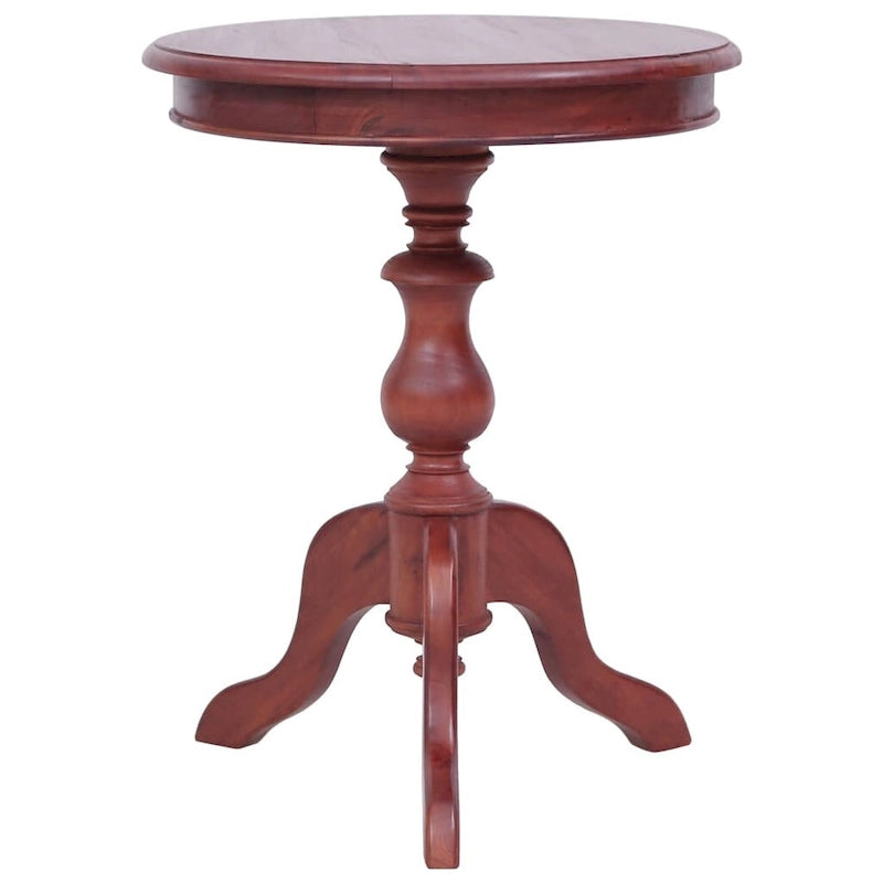 vidaXL Table d'appoint marron 19,7 x 19,7 x 25,6 cm Bois d'acajou massif