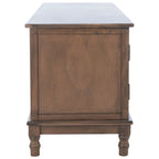 Meuble TV média de rangement 2 portes 2 étagères SAFAVIEH Echo - 47,3 L x 15,8 P x 20 H - 47x16x20