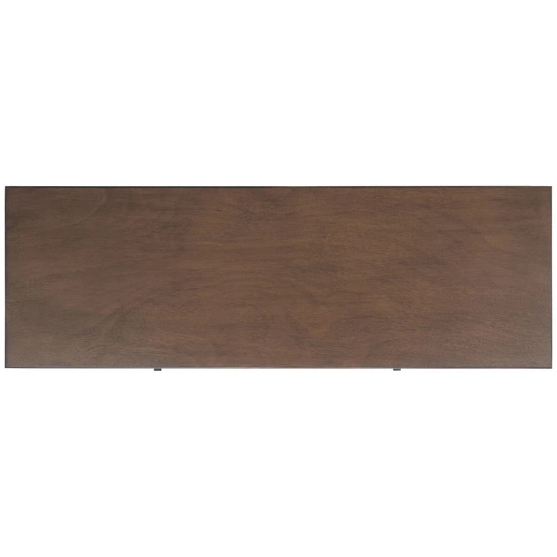 Meuble TV média de rangement 2 portes 2 étagères SAFAVIEH Echo - 47,3 L x 15,8 P x 20 H - 47x16x20