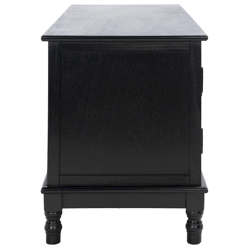 Meuble TV média de rangement 2 portes 2 étagères SAFAVIEH Echo - 47,3 L x 15,8 P x 20 H - 47x16x20