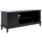 Meuble TV média de rangement 2 portes 2 étagères SAFAVIEH Echo - 47,3 L x 15,8 P x 20 H - 47x16x20