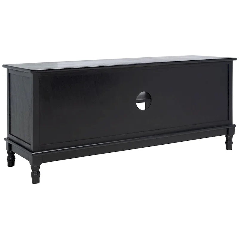 Meuble TV média de rangement 2 portes 2 étagères SAFAVIEH Echo - 47,3 L x 15,8 P x 20 H - 47x16x20