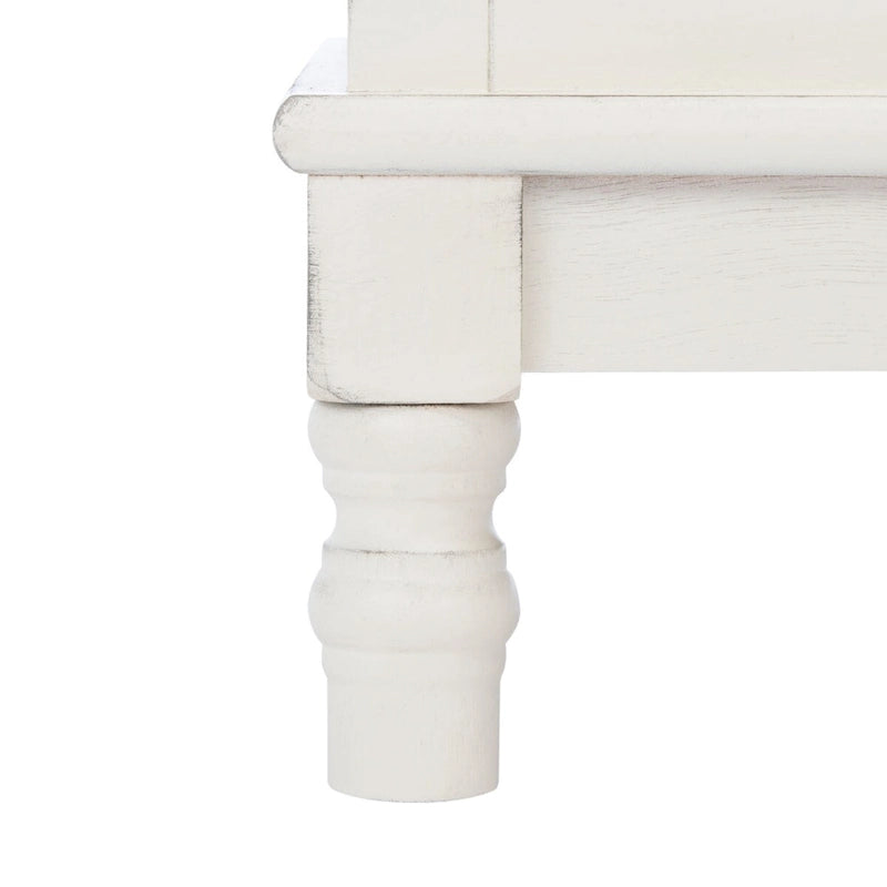 Meuble TV média de rangement 2 portes 2 étagères SAFAVIEH Echo - 47,3 L x 15,8 P x 20 H - 47x16x20