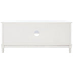 Meuble TV média de rangement 2 portes 2 étagères SAFAVIEH Echo - 47,3 L x 15,8 P x 20 H - 47x16x20