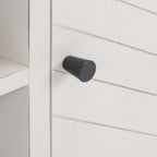 Meuble TV média de rangement 2 portes 2 étagères SAFAVIEH Echo - 47,3 L x 15,8 P x 20 H - 47x16x20