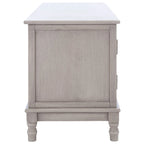 Meuble TV média de rangement 2 portes 2 étagères SAFAVIEH Echo - 47,3 L x 15,8 P x 20 H - 47x16x20