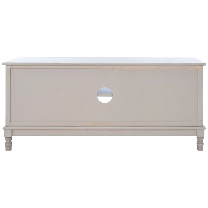 Meuble TV média de rangement 2 portes 2 étagères SAFAVIEH Echo - 47,3 L x 15,8 P x 20 H - 47x16x20