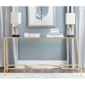 SAFAVIEH Colette Gold Console - 63   x 16   x 32   - 63Wx16Dx32H