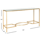 Console dorée Colette SAFAVIEH - 63 x 16 x 32 - 63Lx16Px32H