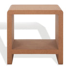 Table d'appoint Liivia Cork de SAFAVIEH Couture - 18 L x 14 P x 18 H - 18Lx14Px18H