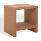 Table d'appoint Liivia Cork de SAFAVIEH Couture - 18 L x 14 P x 18 H - 18Lx14Px18H