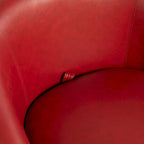 Fauteuil pivotant rembourré avec rangement, chaise d'appoint moderne pour salon, chambre, bureau, espaces de lecture - PU