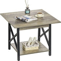 Table d'appoint industrielle de 61 cm – 60 cm (P) x 60 cm (L) x 59,5 cm (H)