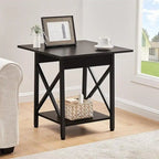 Table d'appoint industrielle de 61 cm – 60 cm (P) x 60 cm (L) x 59,5 cm (H)