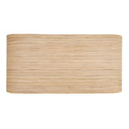 Table basse et table d'appoint/bout de canapé en rotin Kyran
