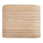 Table basse et table d'appoint/bout de canapé en rotin Kyran